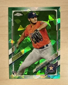 NIVALDO RODRIGUEZ RC - 2021 Topps Chrome Update Sapphire GREEN REFRACTORS #US107 - Picture 1 of 2