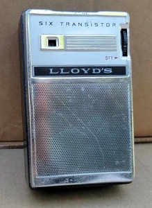 Lloyds TR-6T Transistor Radio, Needs Repairs - Picture 1 of 9