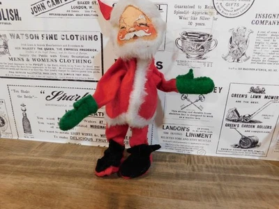 Muñeca De Colección Annalee Santa Mobilitee Posable Navidad Foto 1 de 4