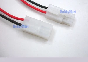 5 PAIRS TAMIYA RC Toy Battery Connector Plug 1015 18AWG 150mm Male Female Cable - Picture 1 of 4
