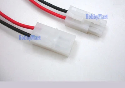 TAMIYA RC Toy Battery Connector Plug 1015 18AWG 150mm Male Female Cable 5 pair - Image 1 of 4