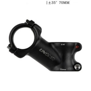 UNO Bicycle Stem ±35° Mountain Bicycle Ultralight 70MM Aluminum Stems 31.8 - Picture 1 of 3