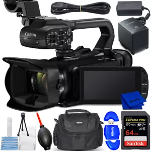 Canon XA65 Professional UHD 4K Camcorder 5732C002 - 7PC Accessory Bundle - Picture 1 of 8