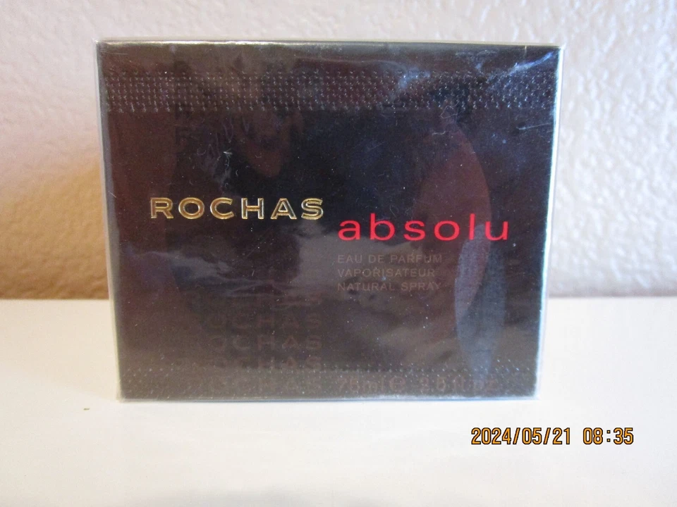 ROCHAS ABSOLU DE ROCHAS 2,5 oz 75 ml EDP SPRAY NUEVO EN CAJA Foto 1 de 1