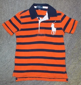 Polo Ralph Lauren Boys Short Sleeve Polo Shirt (Big Pony) - Size 5 - EUC - Picture 1 of 3