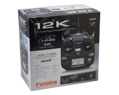 Futaba 12KA 12K 14-Channel Airplane Transmitter System R3008SB Receiver FUTK9280 - Image 1 of 3
