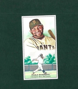 2011 Topps Gypsy Queen Kimball Champions Mini #KC41 Pablo Sandoval SF Giants - Picture 1 of 4