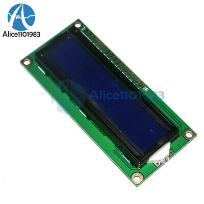 LCD1602 3.3V Blue Backlight 16*2 Lines White Character LCD Module 1602A DIY • 2.53£