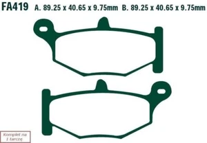 Brake pads EBC FA419V V-PAD (set on 1 disk) - Picture 1 of 1