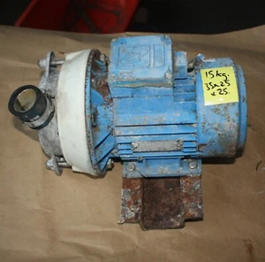 DN50 -DN40 2" - 1 1/2" centrifugal pump 1.1kW 440V 3~ Stainless PPE laundry - Picture 1 of 12