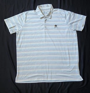 Aguila Golf Course Phoenix, AZ Striped Polo Shirt Size XL Antigua - Picture 1 of 6