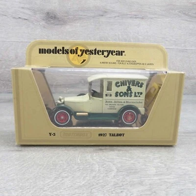 MATCHBOX models of yesteryear Y-5 - 1:47 - 1927 Talbot Chivers&Sons OVP #AE99386 - Bild 1 von 4