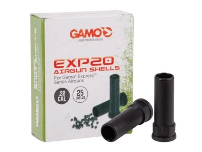 GAMO 25ct Viper & Shadow Express EXP20 .22 Caliber Airgun Pellet Shotshells