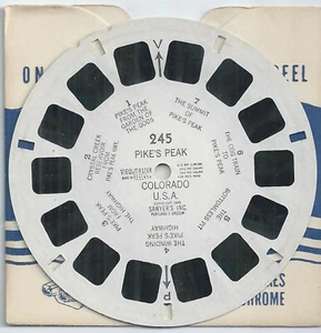245 Pike's Peak Colorado 1949 View-master Reel - Picture 1 of 1