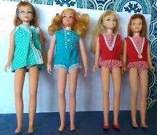 Vintage Barbie Skipper 1960s TNT, Living & Bendable Leg Lot of 4 TLC