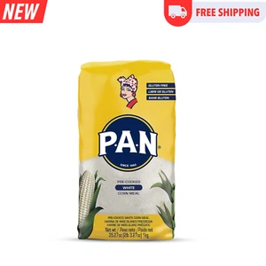 P.A.N. Harina de maíz blanco - harina precocida sin gluten y kosher - Imagen 1 de 4