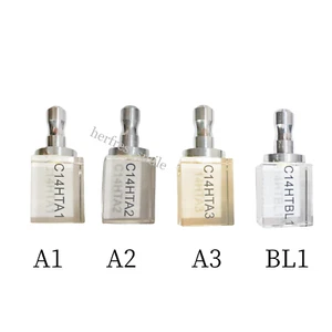 Dental C14 HT Glass Ceramic Zirconia Reinforced CEREC Block Crystal Blocks - Picture 1 of 13