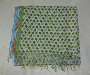 New! Anthropologie Emma Carlsten Copenhagen Aztec Star "Galaxy Scarf" - Picture 1 of 4