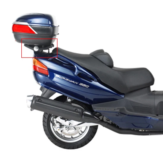 PORTAPACCHI MONOKEY [GIVI] SUZUKI AN 650 BURGMAN EXECUTIVE (2002-2012) - SR3104 - Imagen 1 de 1