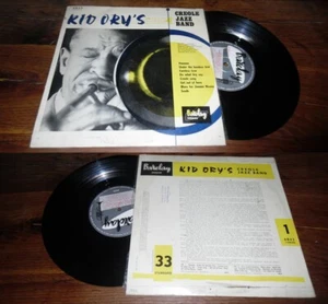  Kid Ory And His Creole Jazz Band French LP 25CM Jazz Barclay 1955 - Picture 1 of 1
