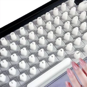 Press Keyboard Protector Cover Easy Typing Keys Keycaps for Long Nails - Bild 1 von 15