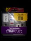 Theben / Timeguard Tripfast 13A, BS Fixing, Active, Single Gang RCD Socket, Stee