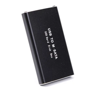 HDD Enclosure Mobile Hard Drive Cases HDD Box mSATA to Type-C 3.1 for Notebook - Afbeelding 1 van 12