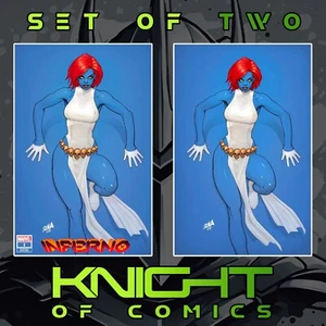 INFERNO #1 - DAVID NAKAYAMA TRADE/VIRGIN VARIANT EXCLUSIVE SET OF TWO NM+ - Picture 1 of 7