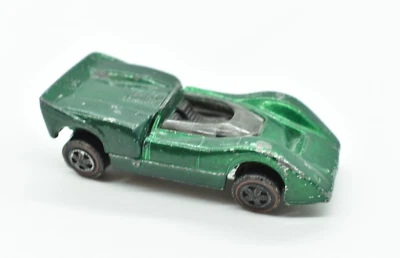 Hot Wheels - McLAREN M6A, 1968 Redline, Green, Black Interior, USA - Image 1 of 4