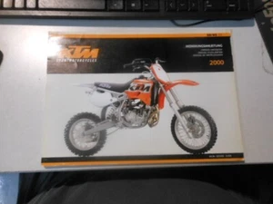 Manual del propietario de fábrica KTM 2000 60/65 SX 320583 - Imagen 1 de 6