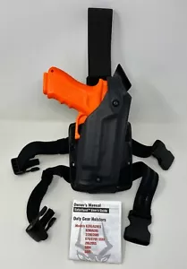 Funda táctica pierna derecha Safariland® 6004 SLS STX negra, GLOCK 17, 22 con SureFire - Imagen 1 de 12