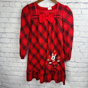 Disney Store Minnie Mouse Manga Larga Navidad Camisón Pijama Niña Med 7/8 - Imagen 1 de 10