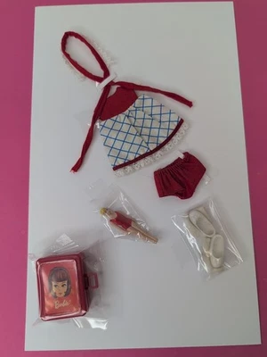 6” Vintage Mattel Barbie Tutti Traje Años 60 "Let's Play Barbie" Muñeca Vestido L156 Foto 1 de 4