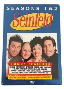 SEINFELD: Seasons 1 & 2 DVD Box Set Sealed NIB Classic TV Comedy Show - Picture 1 of 6