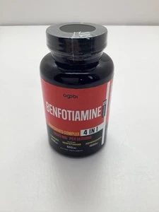 Benfotiamine 600mg Vitamin B1 Thiamine for Heart & Kidney Support 120 Caps 8/27 - Picture 1 of 5