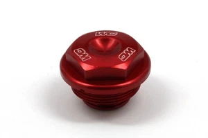 Works Connection 21-765 Rear Master Cylinder Cover - Red - Picture 1 of 3