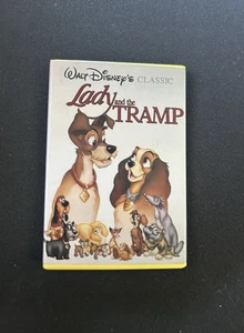 LADY AND THE TRAMP DISNEY RECHTECKIGER SOUVENIRMAGNET - Bild 1 von 2