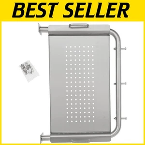 Premium Stainless Steel Pellet Grill Side Shelf with Removable Tray for Pit Boss - Picture 1 of 8