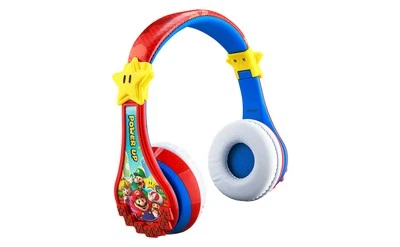 EKIDS Super Mario Wireless Bluetooth Portable Kids Headphones With Microphon