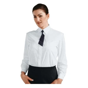 Camicia Cameriera Donna Bianca in Misto Cotone - Isacco - Hostess Reception - Imagen 1 de 3
