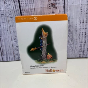 Dept 56 Halloween "Witch, Honest This Tree Came Out Of Nowhere!" 56.53158 - Picture 1 of 5