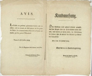 Grande Armee Vienna Austria Napoleone 1809 10 giorni secondo Wagram - Foto 1 di 6