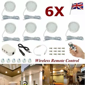 6x 12V Interior LED Spot Light For Camper Van Caravan Motorhome Boat Warm White - Picture 1 of 11