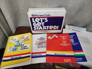 Vtg Pioneers Club Lets Get Started Program Kit Bible Sunday School Homeschool  - Foto 1 di 12