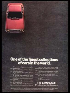 1972 Audi - $3900-Vintage  red car photo print ad-Man Cave, Garage Decor - Picture 1 of 1