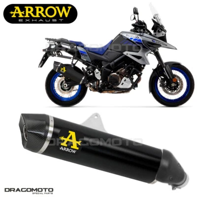 Exhaust SUZUKI V-STROM 1050 2022 2023 ARROW ALU Black CC MAXI RACE-TECH - image 1 of 4