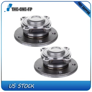 2 X Conjunto de buje de cojinete de rueda delantera para BMW 330i 335i 328i 325i 135i 128i - Imagen 1 de 6