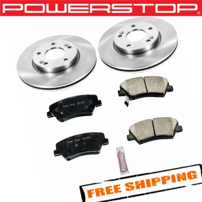 Power Stop 1-Click Autospecialty Brake Kit for 13-17 Hyundai Elantra GT - Изображение 1 из 2