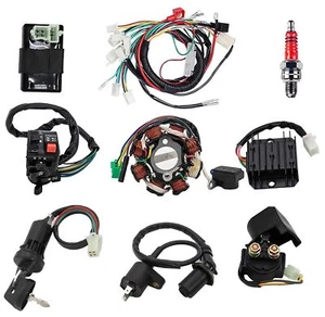 Complete Wiring Harness Kit With Electrics For ATV Quad 4 Wheelers 150CC-250CC - - Picture 1 of 8