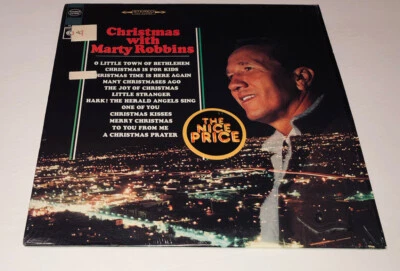 Marty Robbins  Christmas With Marty Robbins Holiday Music Vinyl LP 22R - Image 1 of 4